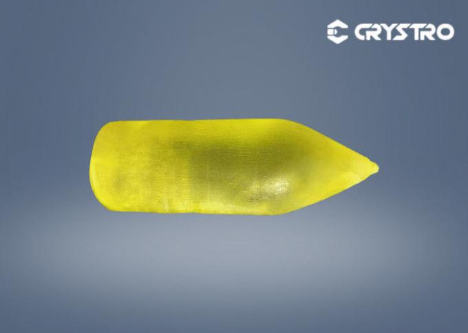 10x10x1mm Μεγάλη έξοδος Ce GAGG σπινθηροποίηση μονοκρυστάλλων για γ-ray ανίχνευση 0