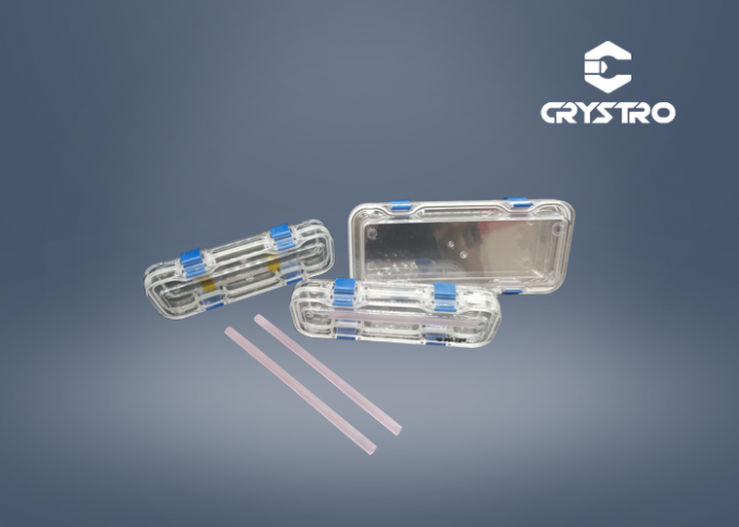 Διάταξη 8mm Yttrium Aluminum Garnet Laser Rods Nd YAG Μονόκρυστα 0
