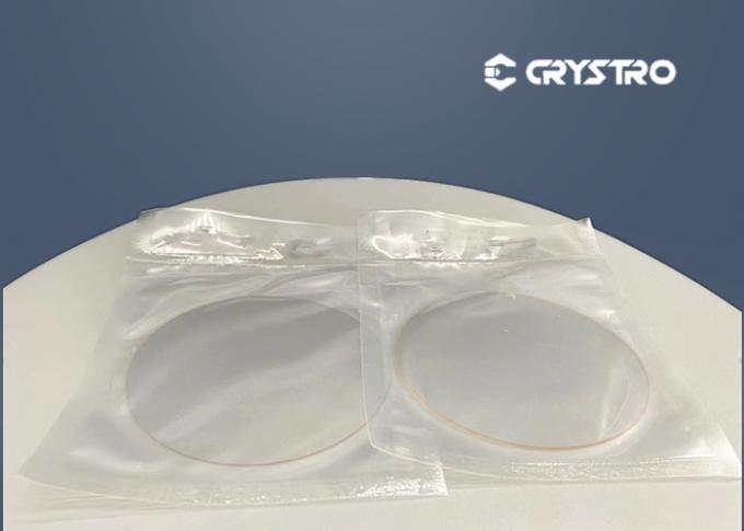 Κίτρινο μαύρο φε2Ο3 ντόπιση LiTaO3 Wafer που χρησιμοποιείται για φωτοαθραυστική 0