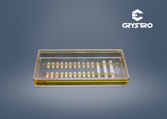Αγορά 3*3 ναρκωμένο νεοδύμιο Yttrium κρύσταλλο NdYAG γρανατών αργιλίου για το χαρακτηρισμό λέιζερ online manufacture