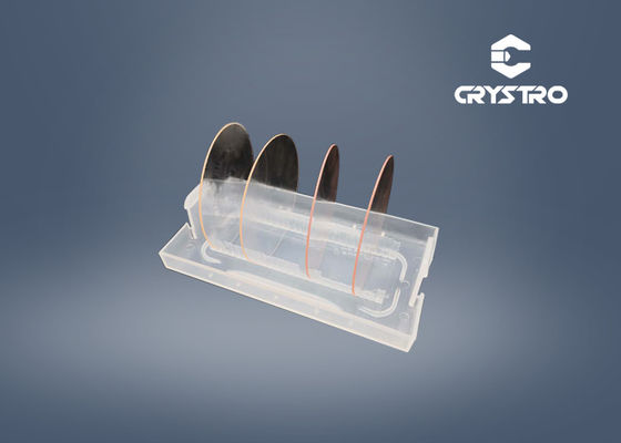 Αγορά 6.52g/Cm3 Στρογγυλή λεπτή μεμβράνη LaAlO3 Κρυστάλλοι Wafer Double Side Polished online manufacture