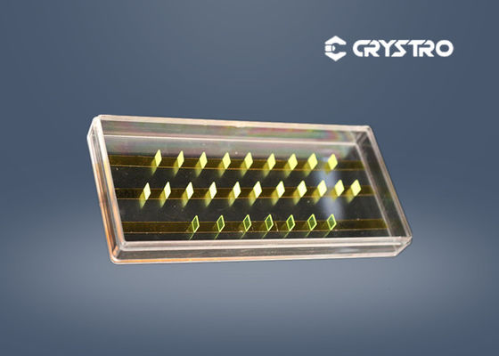 Αγορά 10x10x1mm Μεγάλη έξοδος Ce GAGG σπινθηροποίηση μονοκρυστάλλων για γ-ray ανίχνευση online manufacture