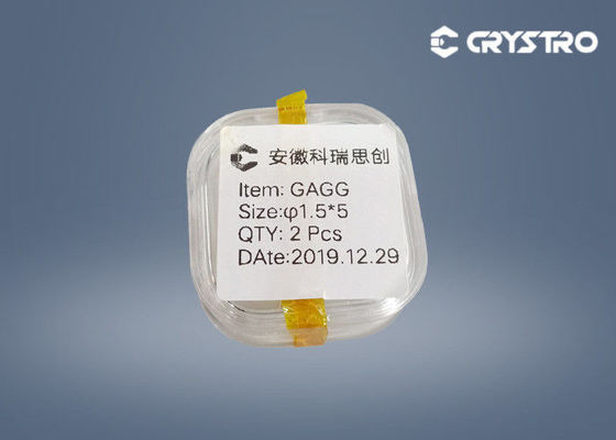 Διάγραμμα 1,5 mm Σπιντίλαση Ce GAGG Σπιντίλαση Μονή Κρυστάλλινη ράβδος